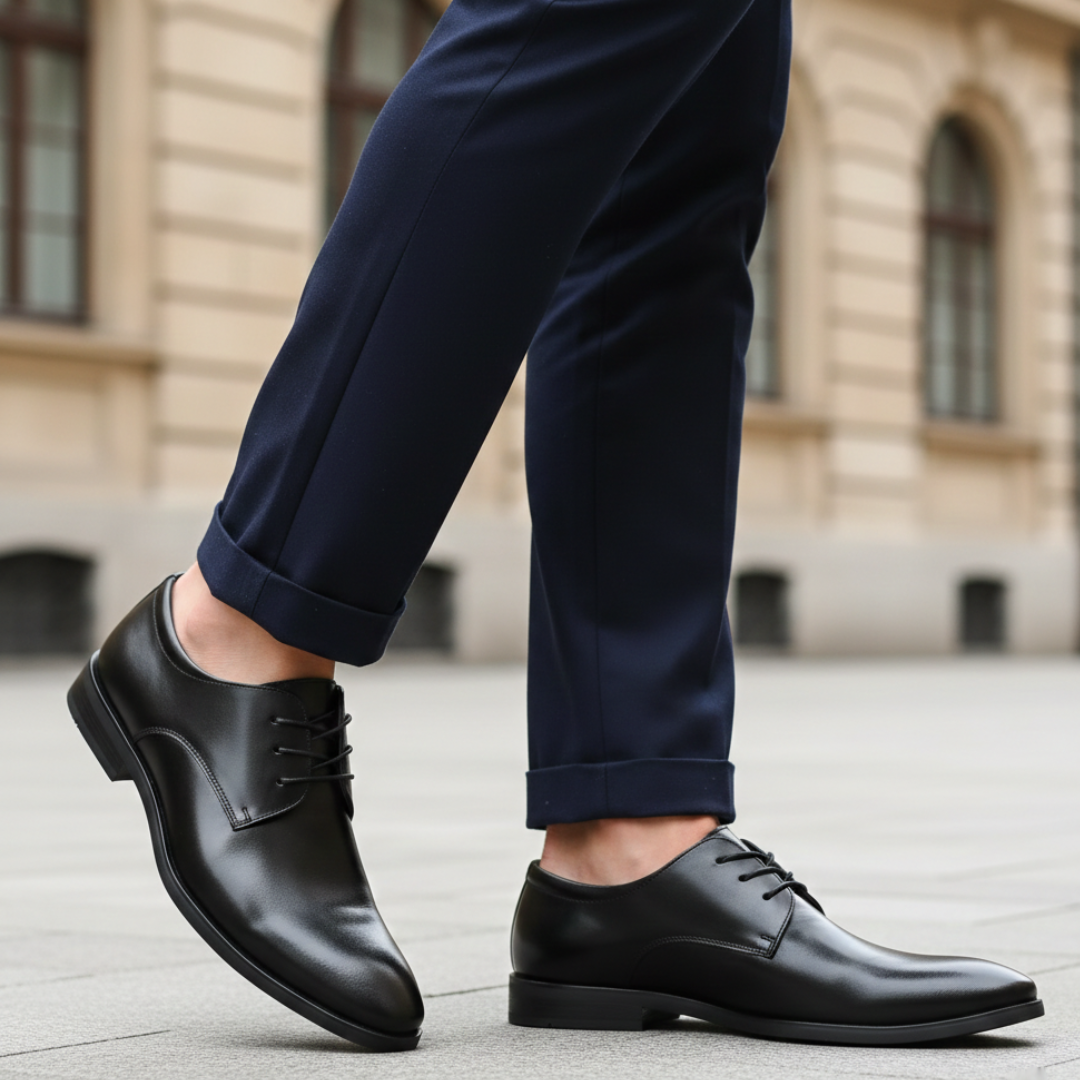 Elegant Lace-Up Business Shoes for Men