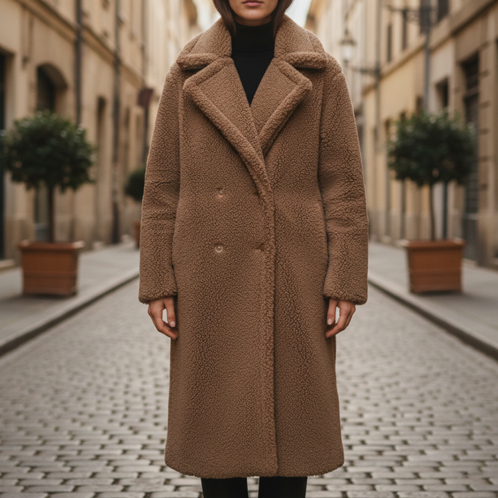 Long Teddy Coat for Women in Quality Material