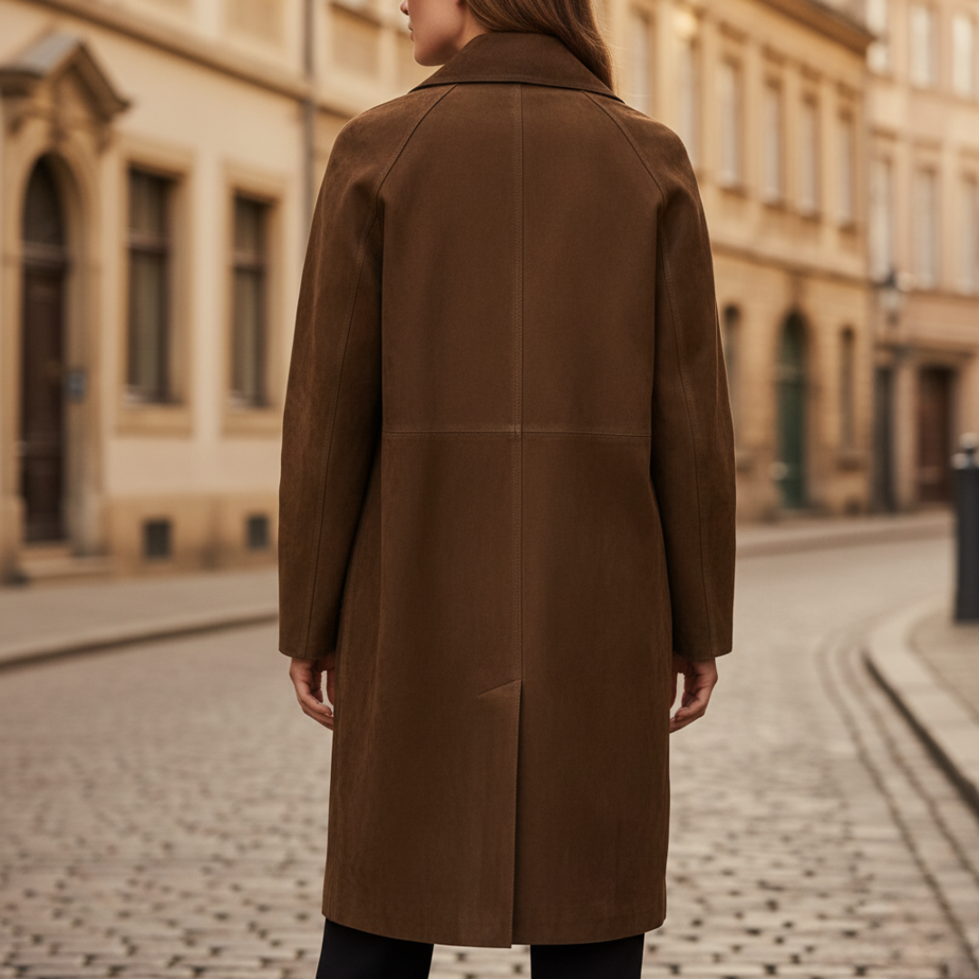 Elegant Long Brown Women&