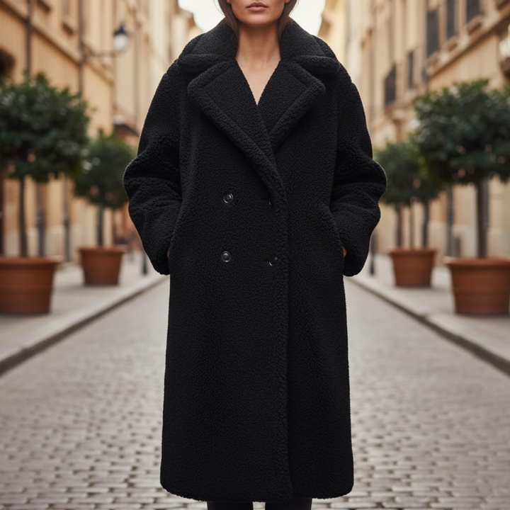 Long Teddy Coat for Women in Quality Material