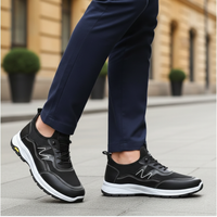 Men's Orthopedic Running Shoes in Breathable Mesh with Non-Slip Sole