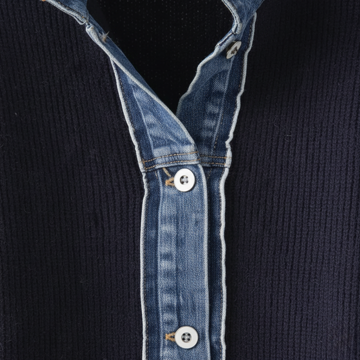 Sweater med høj hals til kvinder
