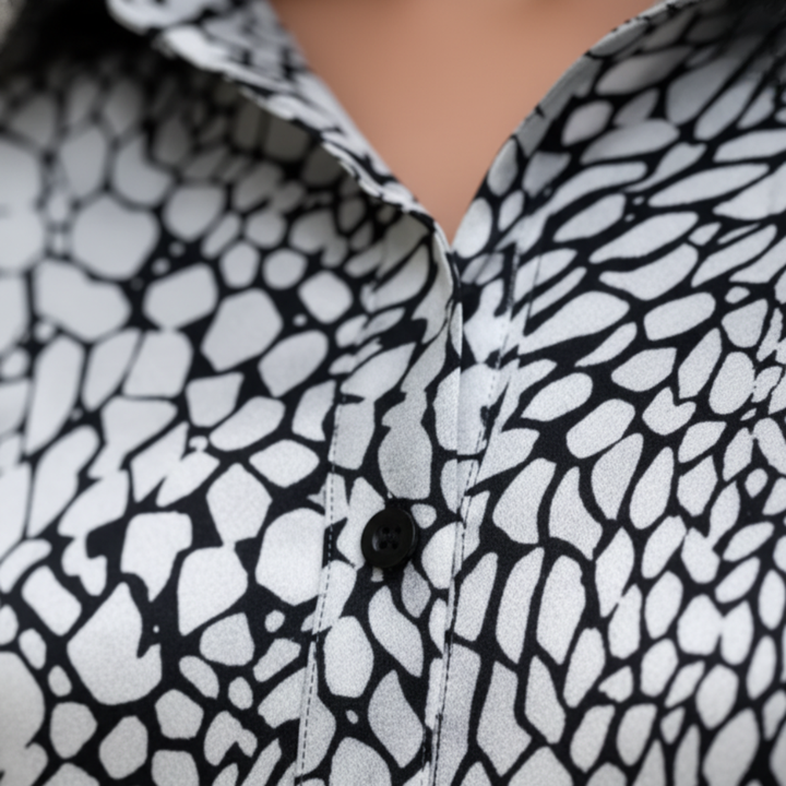Camicia fantasia da donna