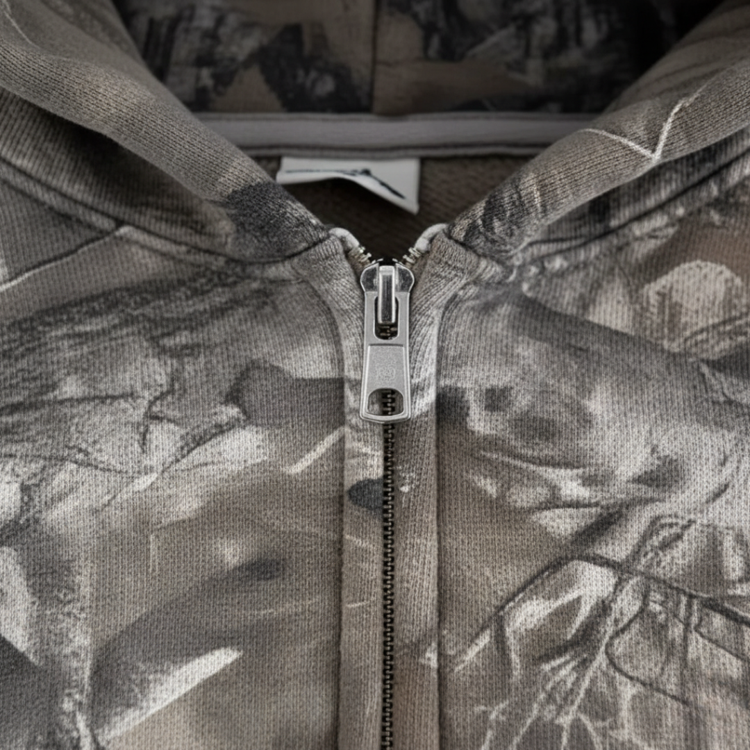 Unisex Hooded Sweatshirt in Camouflage