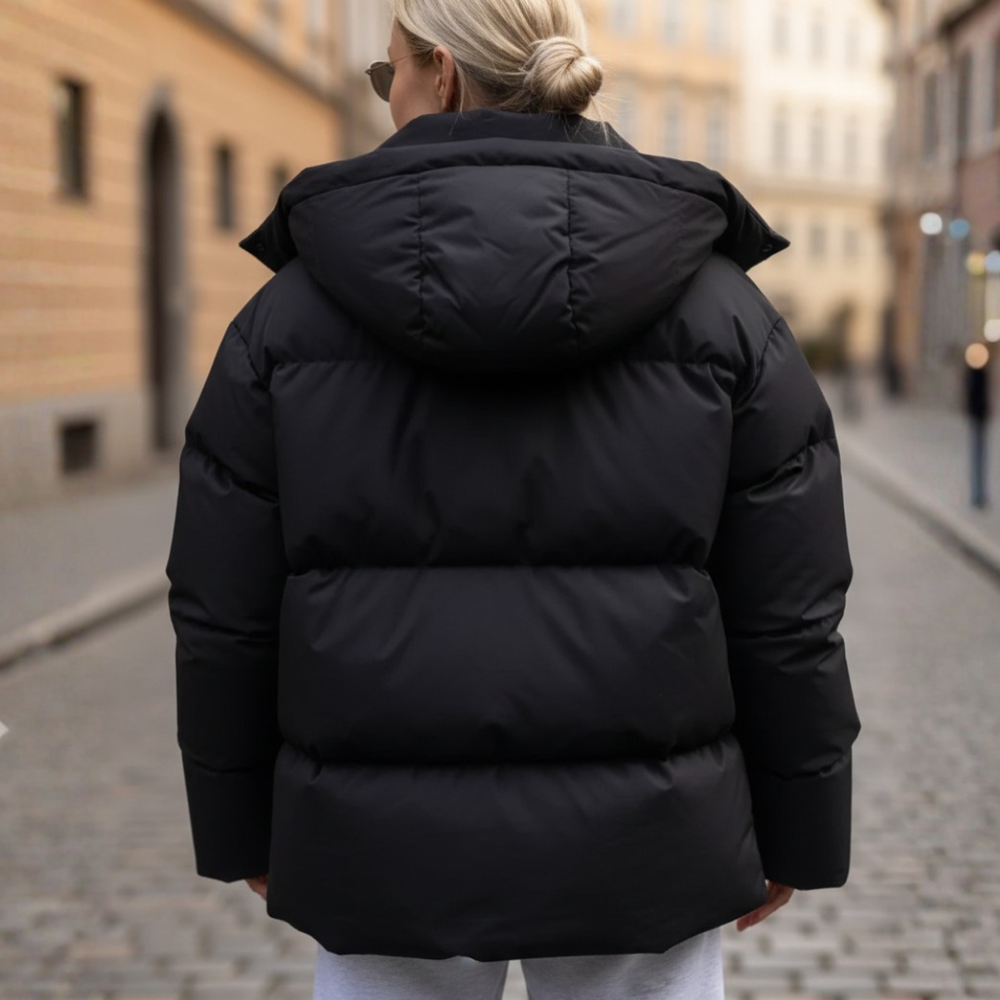 Women's Durable Polyester Parka | Stylish Padded Winter Jacket 2
