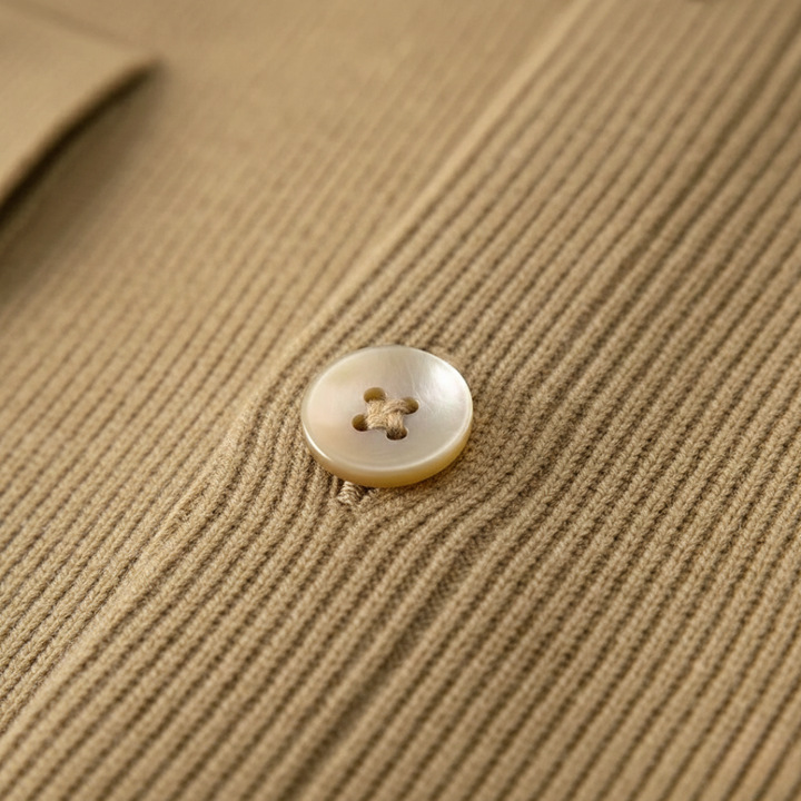 Long Sleeve Cardigan with Buttons and Pockets for Men