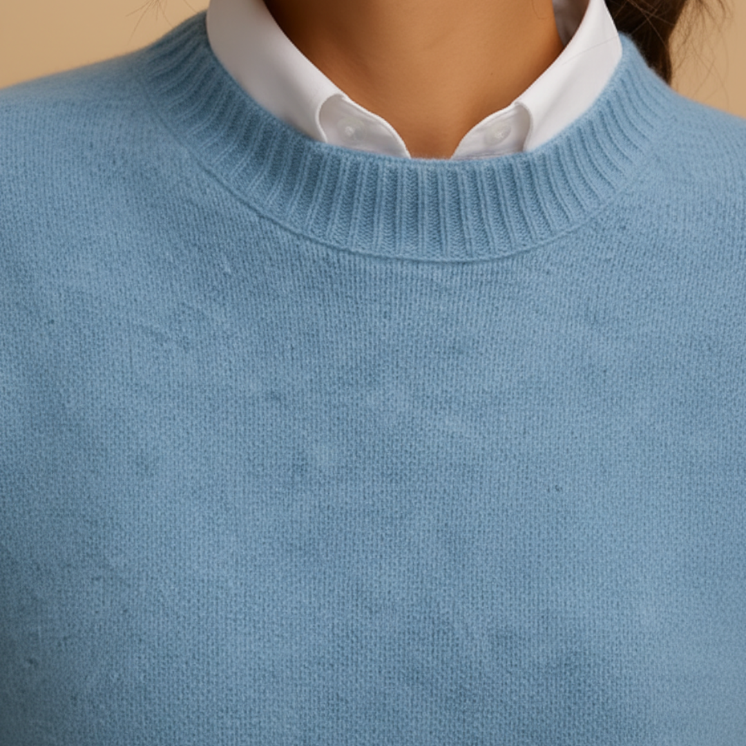 Maglione da donna con scollo rotondo