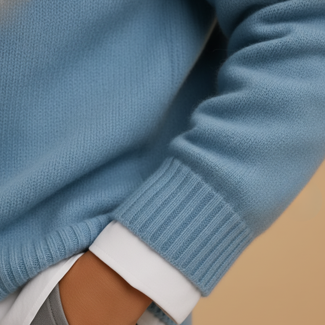 Maglione da donna con scollo rotondo