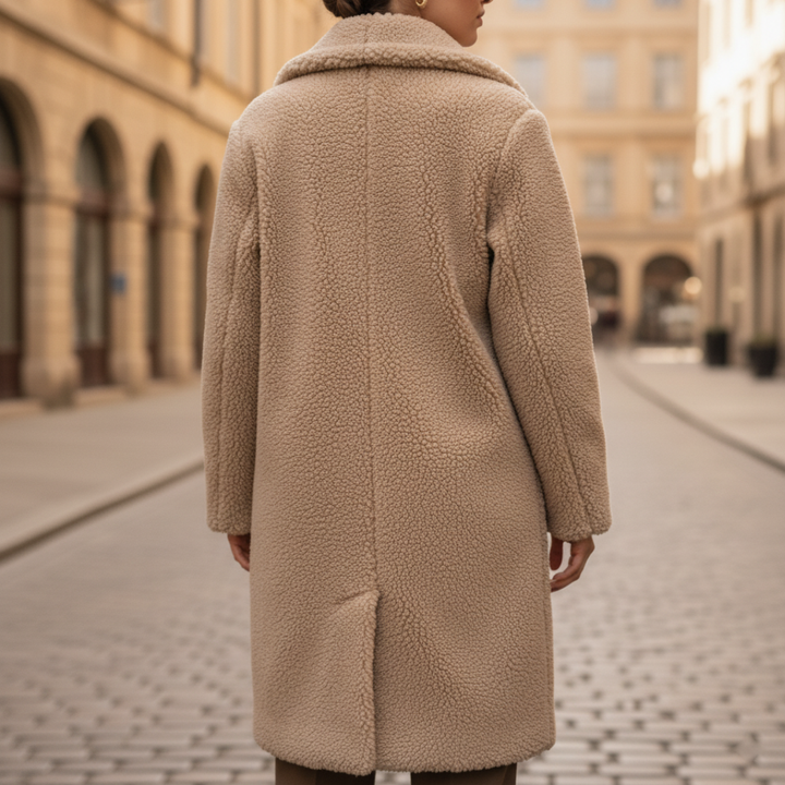 Long Teddy Coat for Women in Quality Material