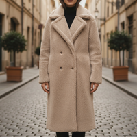 Long Teddy Coat for Women in Quality Material