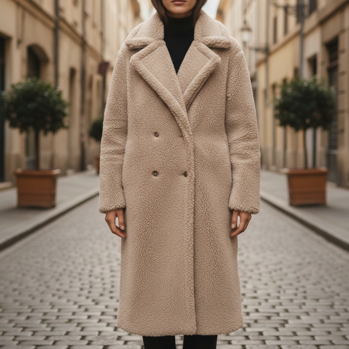 Long Teddy Coat for Women in Quality Material