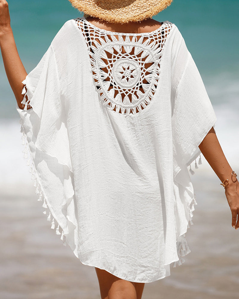 Women's Lightweight Bohemian Beach Cover-Up 2