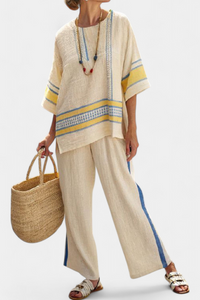 Women's Elegant Lightweight Wide-Leg Pants for Summer