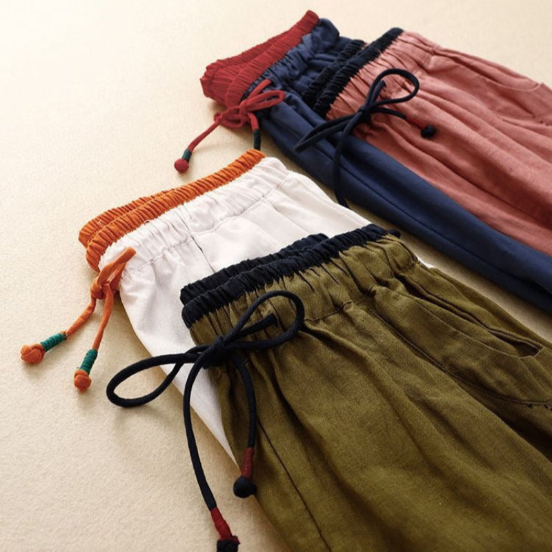 Women's Relaxed Fit Airy Summer Pants 2