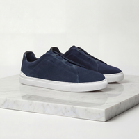 Men's Casual Slip On Elastic Lace Sneakers