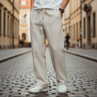 Men's Pants with Drawstring