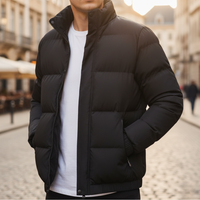 Men's High Collar Down Jacket