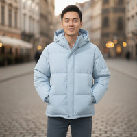Unisex Puffer Jacket with Hood