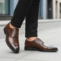 Men's Oxford Shoes in Faux Leather