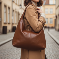 Women's Synthetic Leather Large Hobo Shoulder Bag
