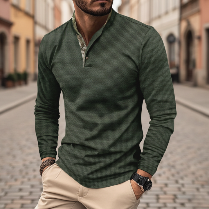 T-shirt a maniche lunghe da uomo