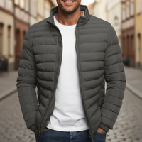 Men's Down Jacket Made of Durable Material
