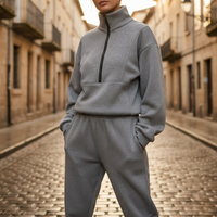 Women's Half Zip Sports Tracksuit