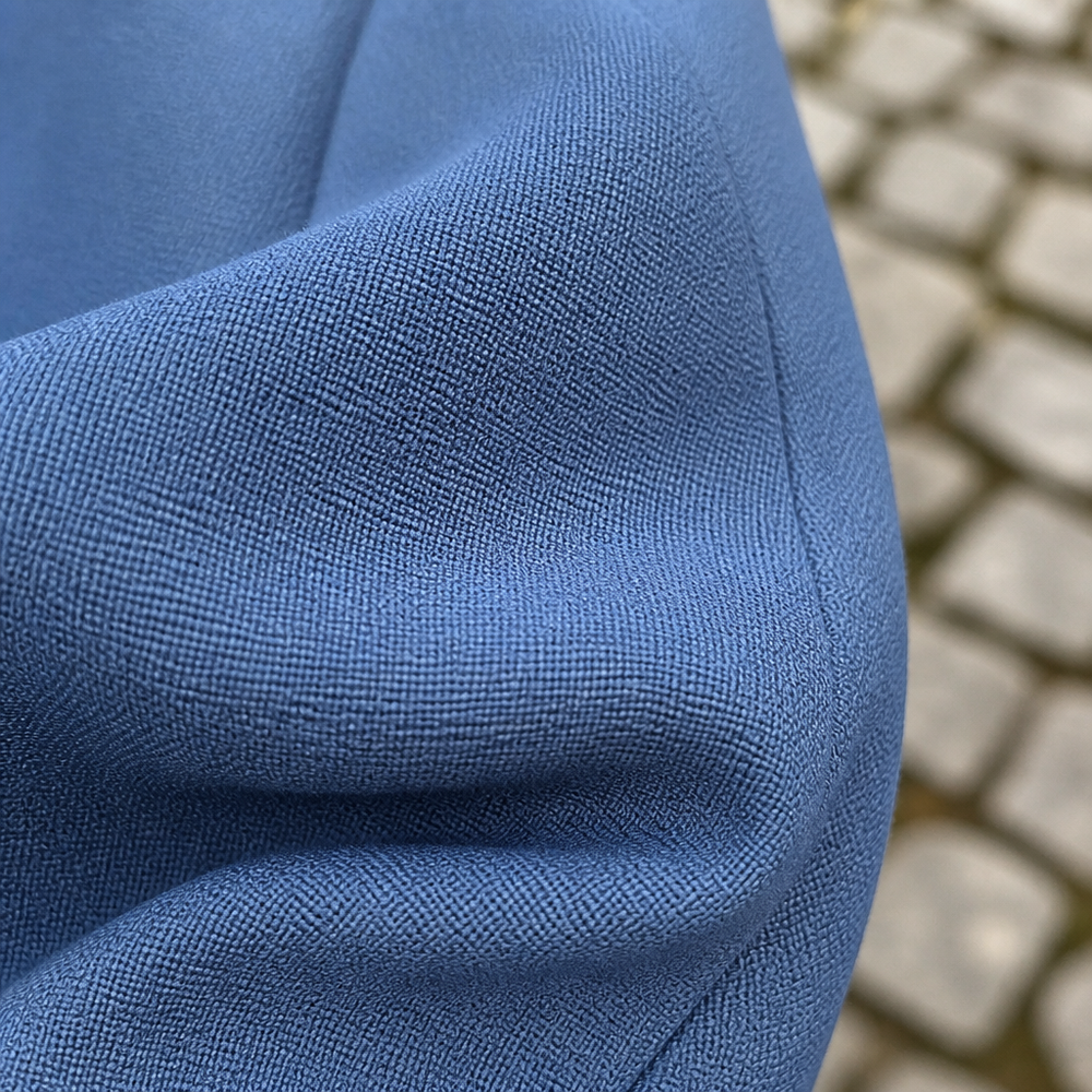 Women's Open Front Three Quarter Sleeve Blazer - Blue
