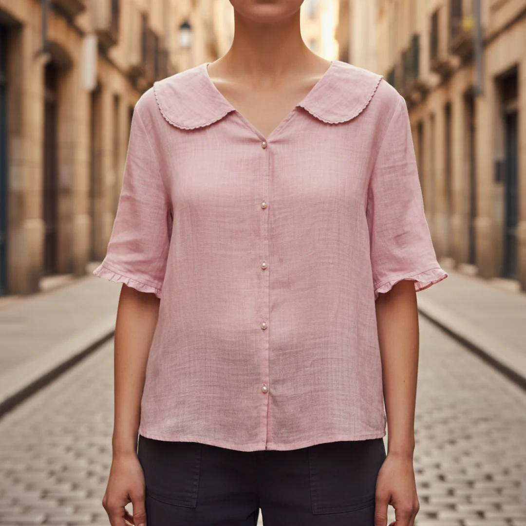 Camicia da donna in lino