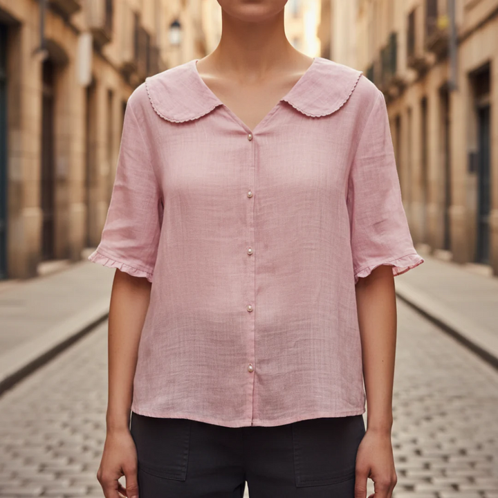 Camicia da donna in lino
