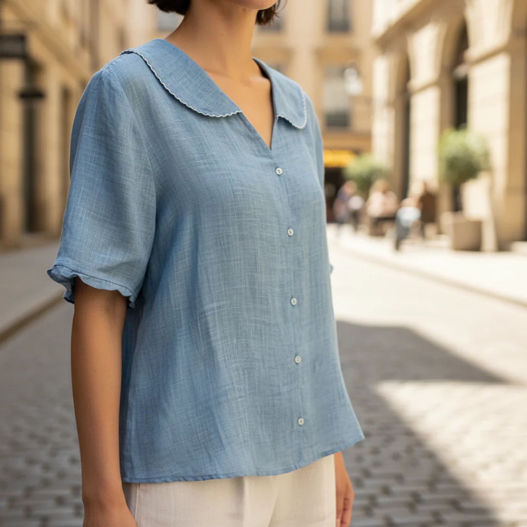 Camicia da donna in lino