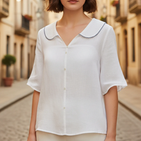 Camicia da donna in lino