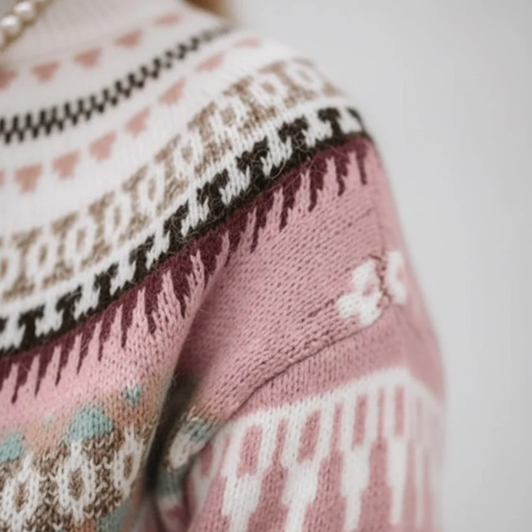 Strikket sweater til kvinder