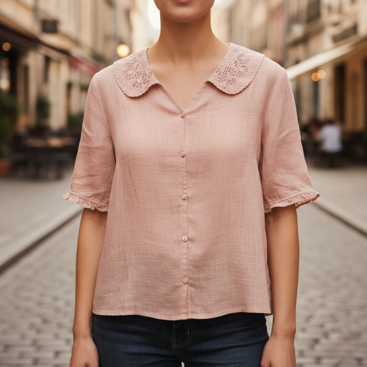 Camicia da donna in lino