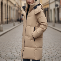 Women's Padded Parka with Hood
