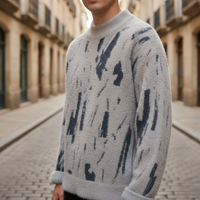 Men's High Neck Sweater