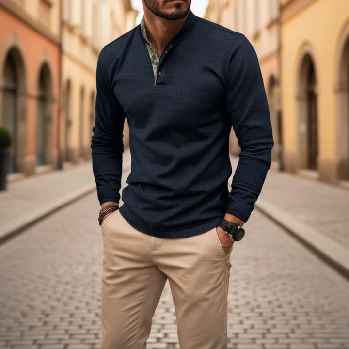 T-shirt a maniche lunghe da uomo