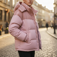 Men's Puffer Jacket with Hood