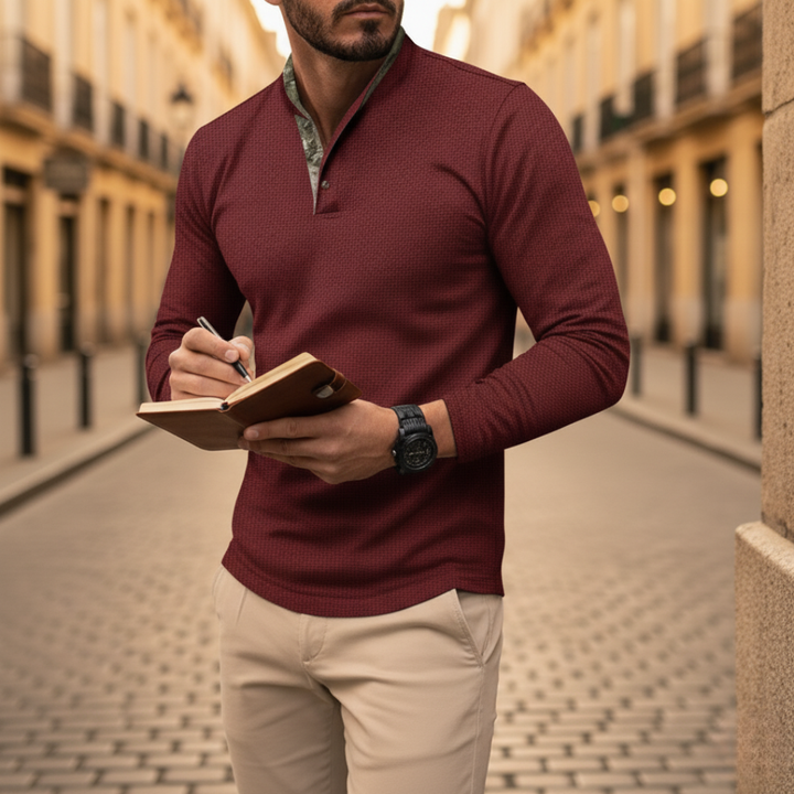 T-shirt a maniche lunghe da uomo