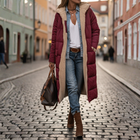 Women's Padded Jacket with Hood