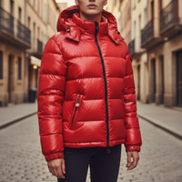 Men's Waterproof Down Jacket with Hood