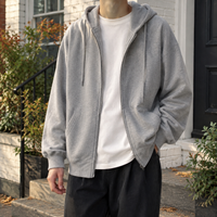 Men's Classic Long Sleeve Full Zip Hoodie