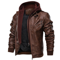 Men's Multi Pocket Hooded Fall Jacket