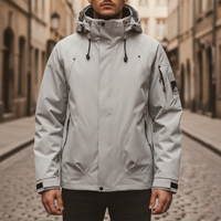 Men's Winter Jacket with Hood